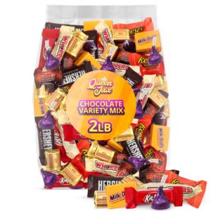 Assorted Chocolate Candy Variety Pack - 2 Lb Bulk Easter Candies Chocolate Mix - Bulk Mini Chocolates Candy Bars Individually Wrapped - Individually Wrapped Candies for Easter Egg hunt